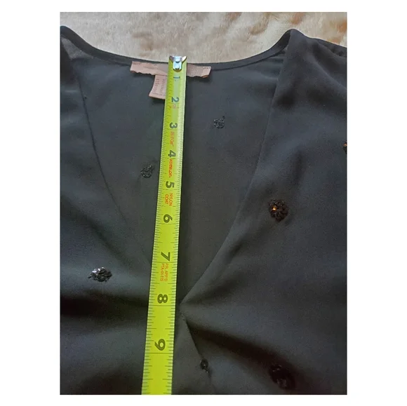 Forever 21 polka dot sequins top - Picture 5 of 10